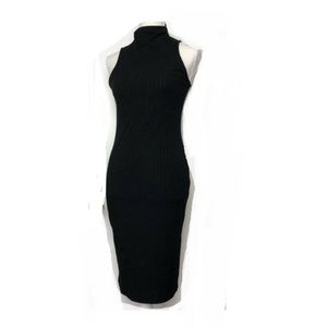 Black Body Con Dress